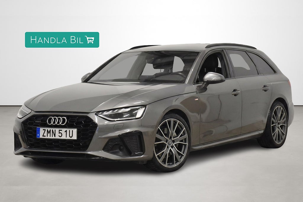 Audi A4 40 TDI Quattro S-Line Cockpit D-Värm Drag 204hk
