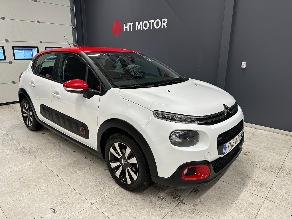 Citroën C3 1.2 VTi Manuell/P Sensorer 