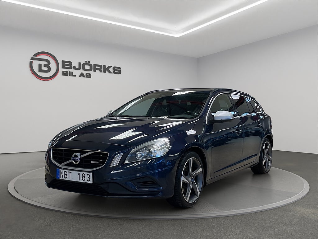 Volvo V60 D4 R-Design Drag Skinn VOC PDC 163hk