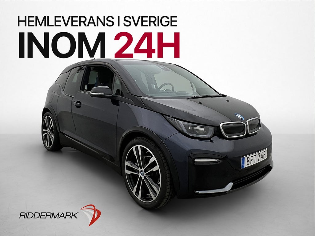 BMW i3s 120 Ah 183hk Comfort Advanced Värmepump Navigation