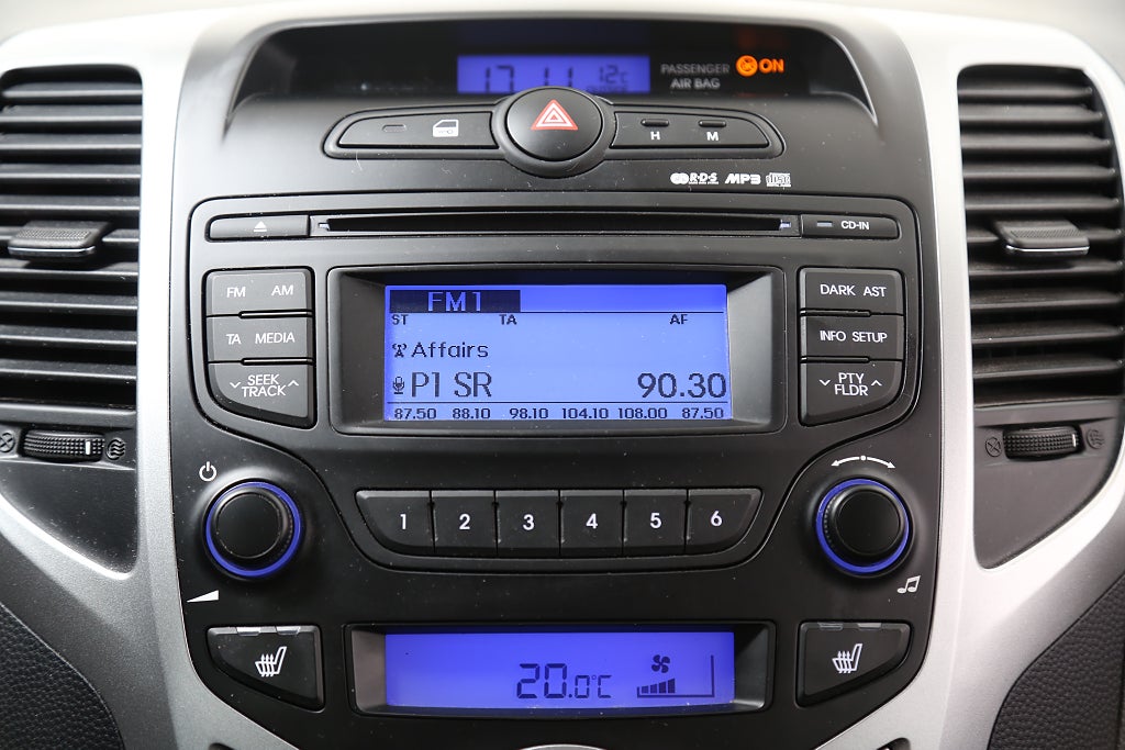 Hyundai ix20 1,6 125hk Premium Aut Kamera 1ägare Motorvärmare 2014