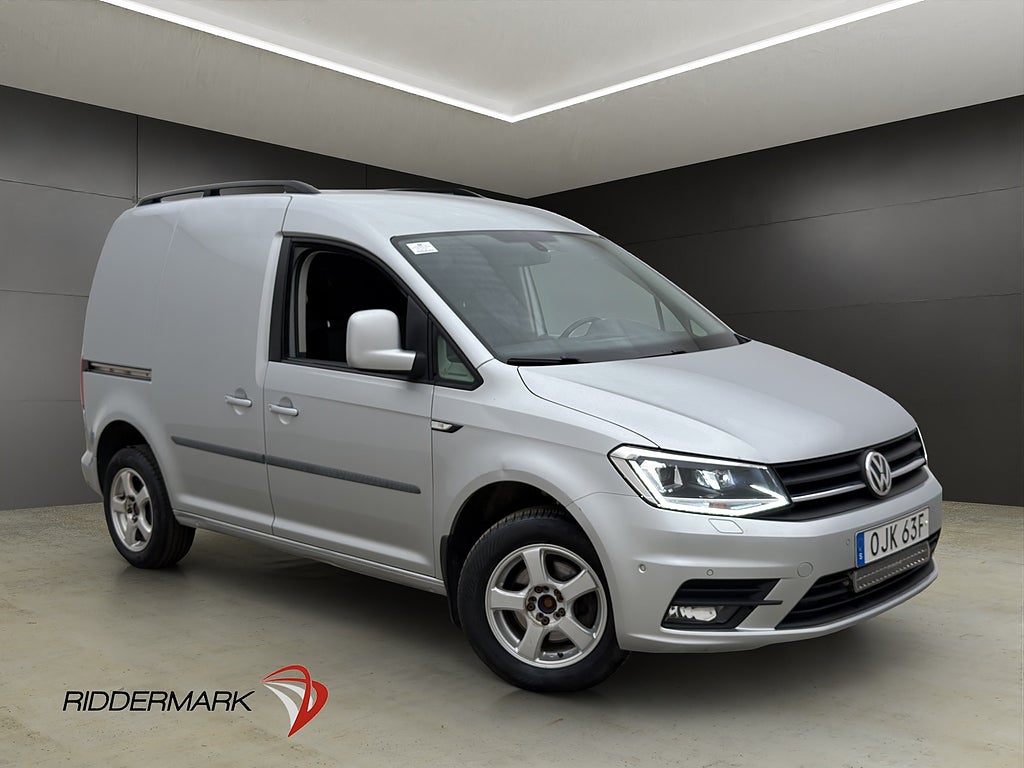 Volkswagen Caddy 2.0 TDI D-Värmare Drag Carplay Moms