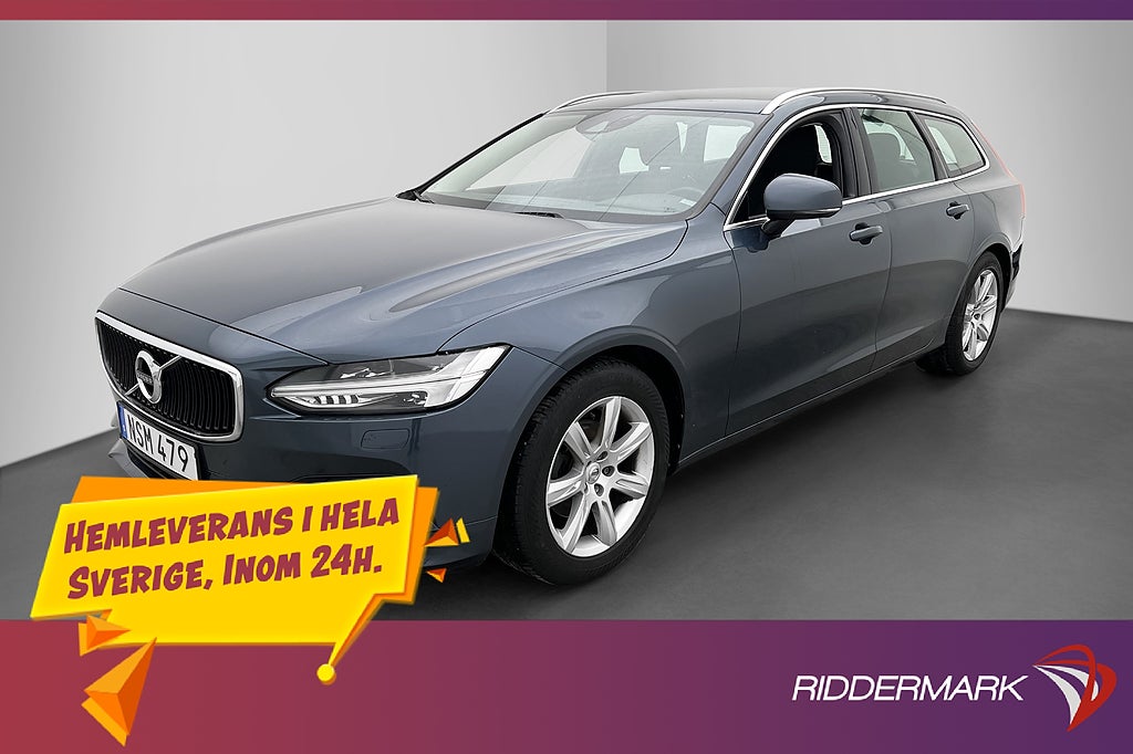 Volvo V90 D4 Momentum VOC Värmare  Kamera Rattvärme Drag