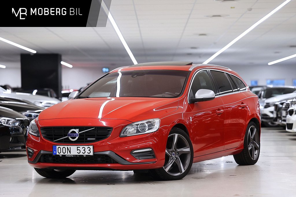 Volvo V60 D2 115hk R-Design T-Lucka Värmare VOC Drag