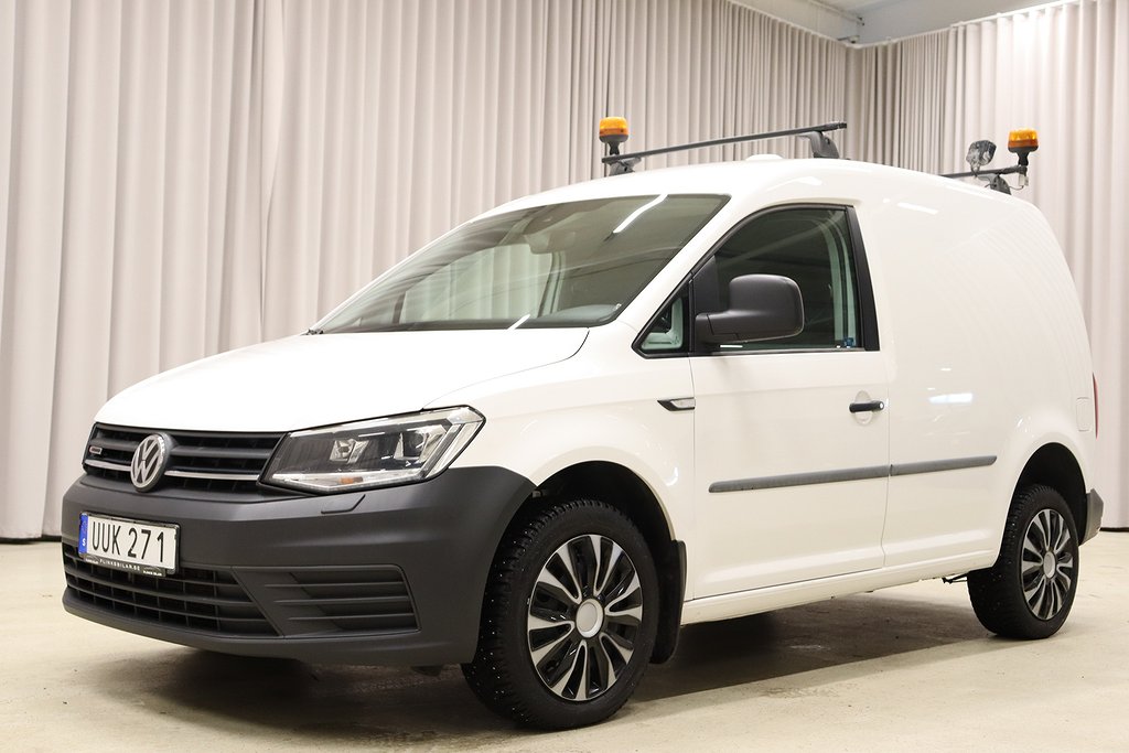 Volkswagen Caddy TDI DSG 4M 150HK Mycket Utrustning LED Moms