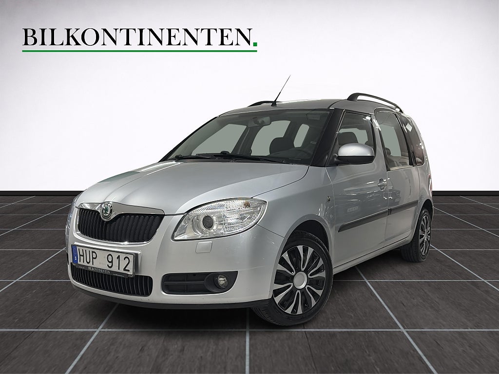 Skoda Roomster 1.6 MPI Automat Farthållare Drag Isofix Lågmil Nyservad