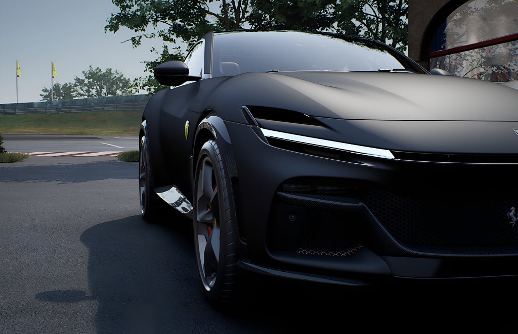 Ferrari Purosangue MOMS Nero Daytona Full Carbon Pano 23" Liftsystem Bur