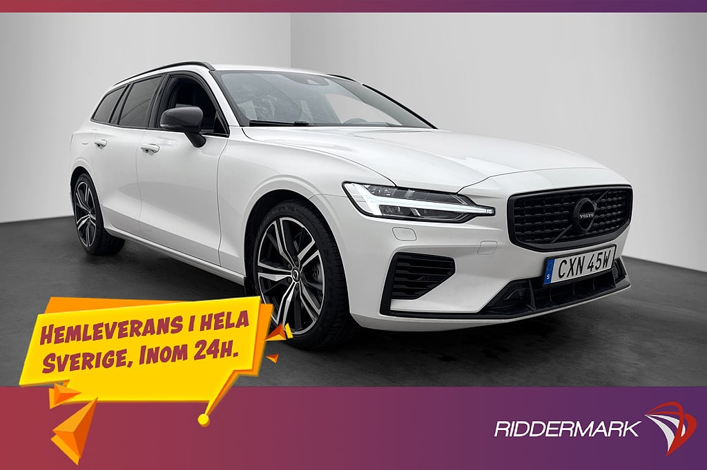 Volvo V60 T6 AWD 350hk R Design Värmare Kamera Drag CarPlay