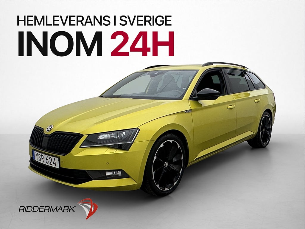 Skoda Superb 2.0 TDI 4x4 Cockpit Värmare Canton Drag