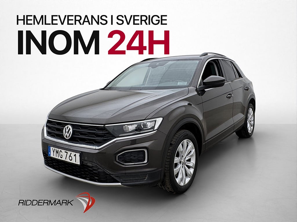 Volkswagen T-Roc TSI 4M GT Cockpit Värme CarPlay Kamera Drag