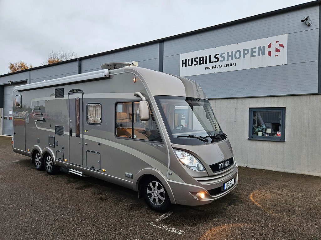 Hymer B 778 SL Ed-S, 2x AC, H-stödben, 5-bältade, 2-ägare