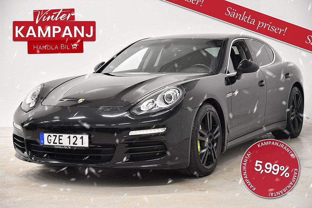 Porsche Panamera S E-Hybrid KAMPANJ PDK PRSE Luft Skinn Navi 416hk