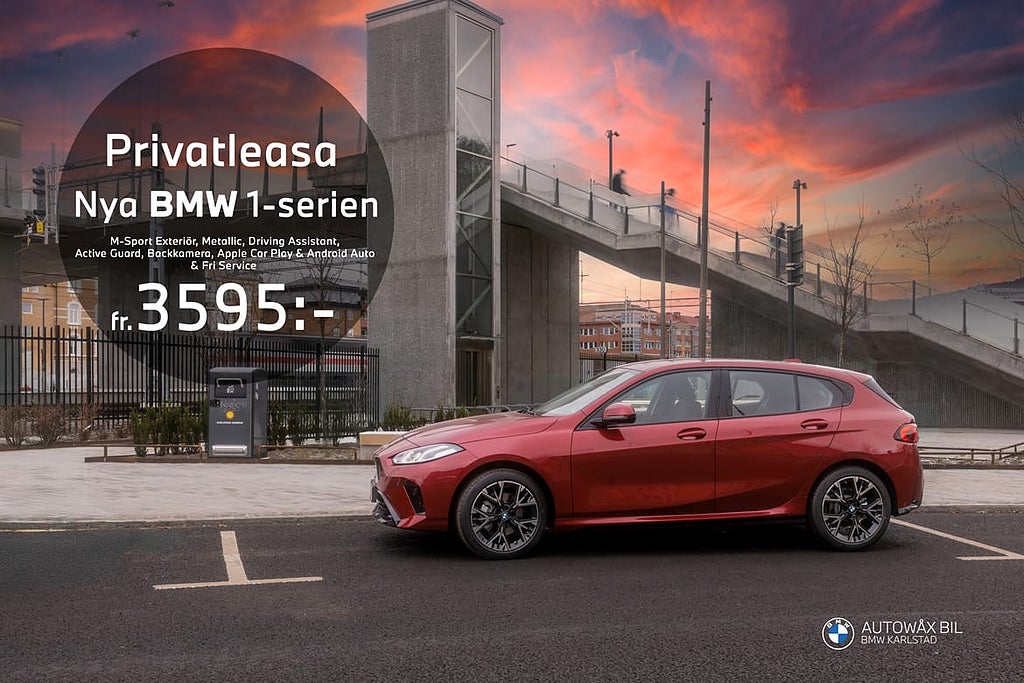 BMW 120 *Privatleasing-Kampanj* 3.595:-/mån