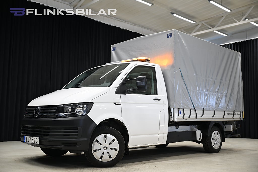 Volkswagen Transporter 4Motion DSG 150HK Flak|BG-Lyft|Kapell|Moms