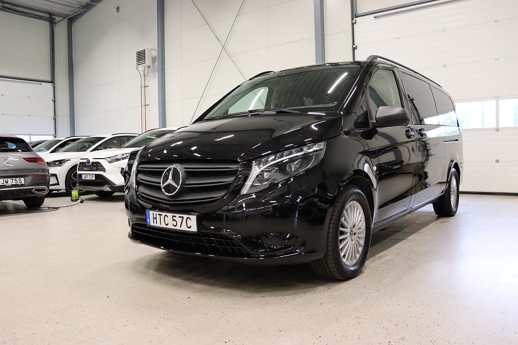 Mercedes-Benz E Vito Tourer 129 3.5t B-Kamera Läder 9Sits EX.LÅNG 204hk