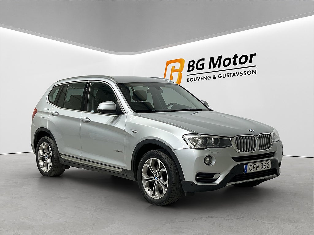 BMW X3 xDrive20d 190HK xLine Aut AWD Drag/Skinn/Navigation 