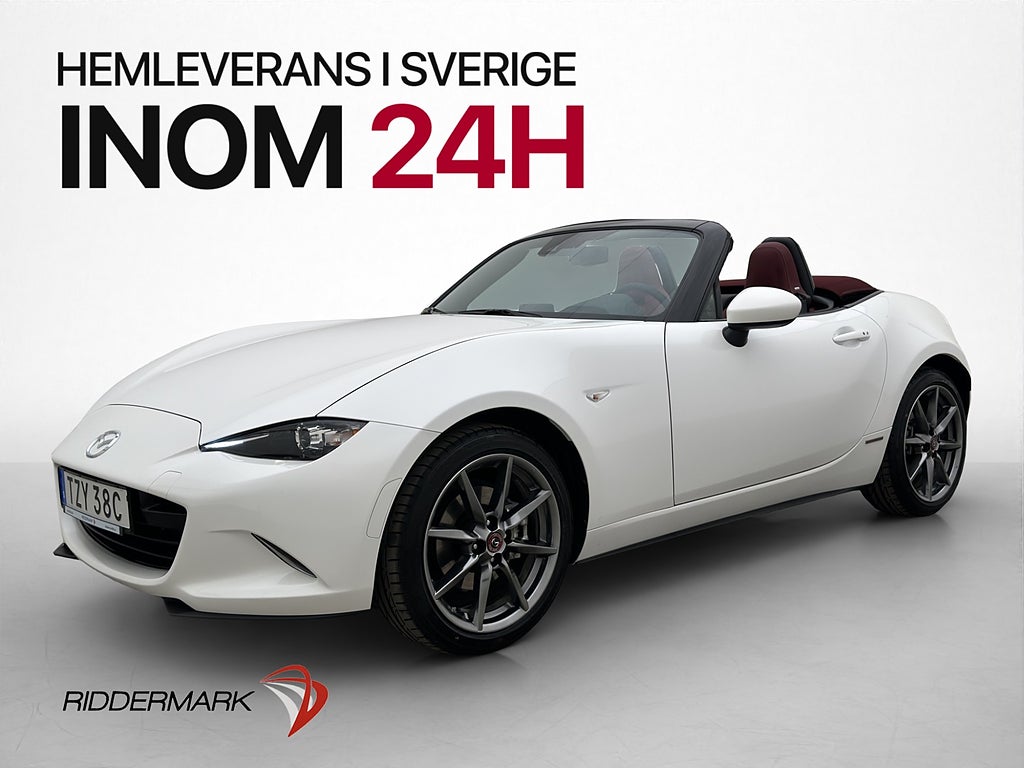 Mazda MX-5 SKYACTIV-G 184hk Läder Navi 1-Brukare