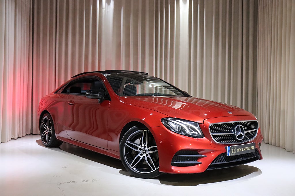 Mercedes-Benz E 220 d Coupé 9G 194HK AMG Line Widescreen Panorama