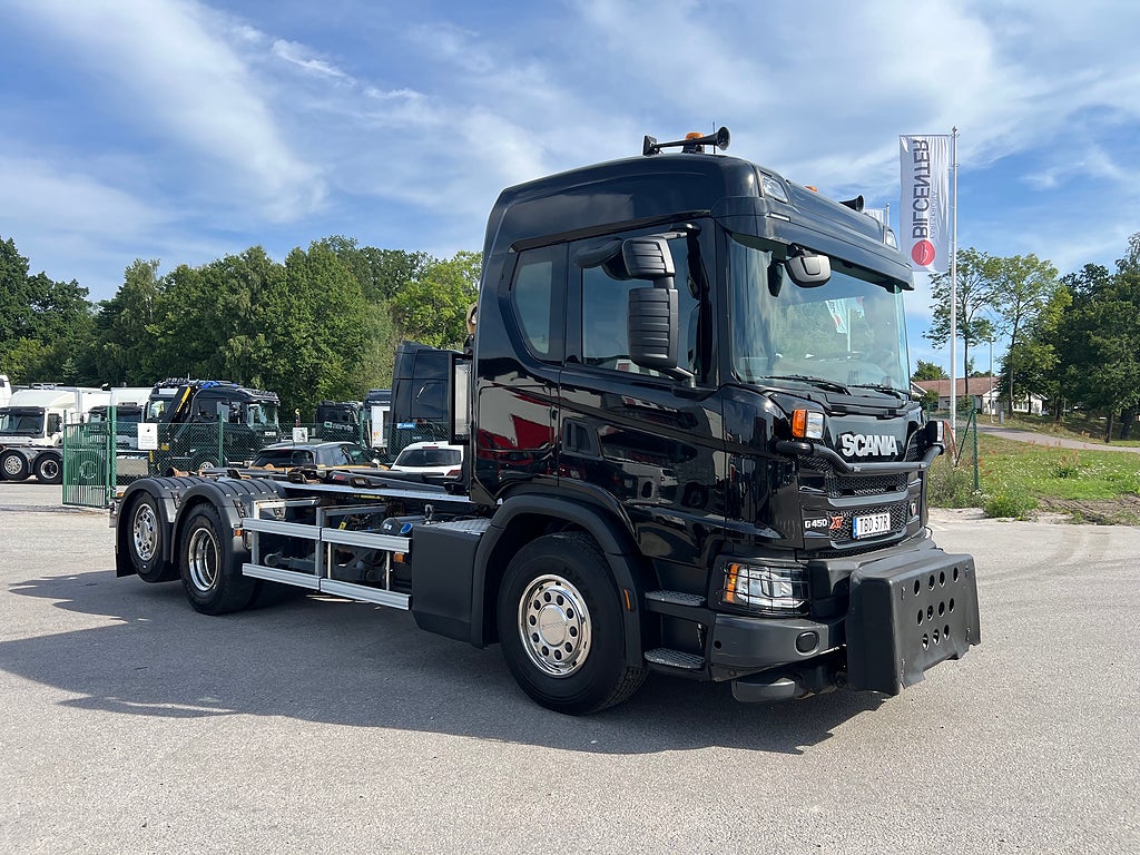 Scania G450 6x2*4 XT Lastväxlare, Fullt Plogutrustad