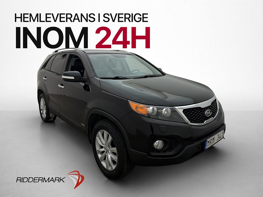 Kia Sorento 4WD 197hk 7-Sits Navi Skinn Elstol Dragkrok
