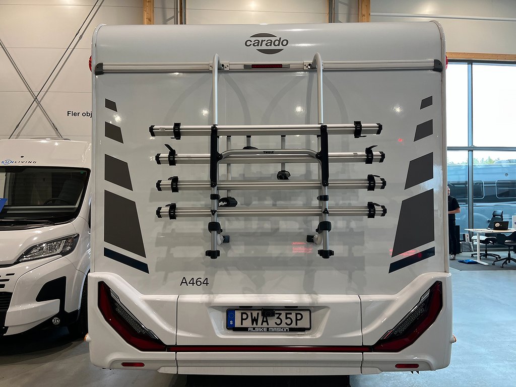 Carado A 464 / B-kort / 6 bältade / 6 Sovplatser / 845 Mil - Carado