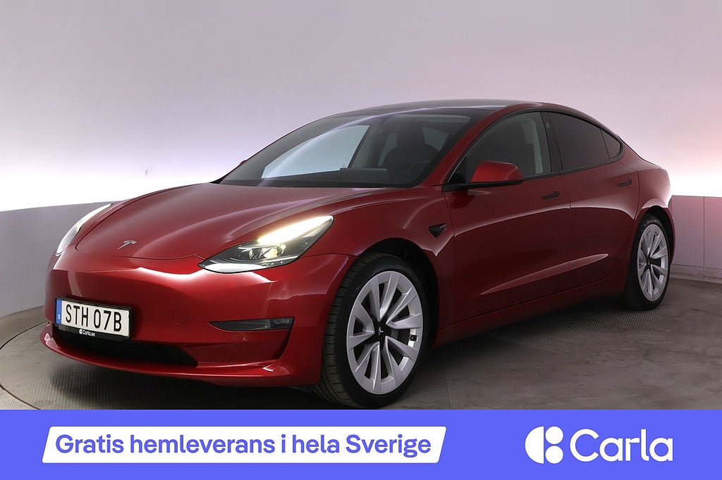 Tesla Model 3 Long Range AWD Autopilot Panorama Drag