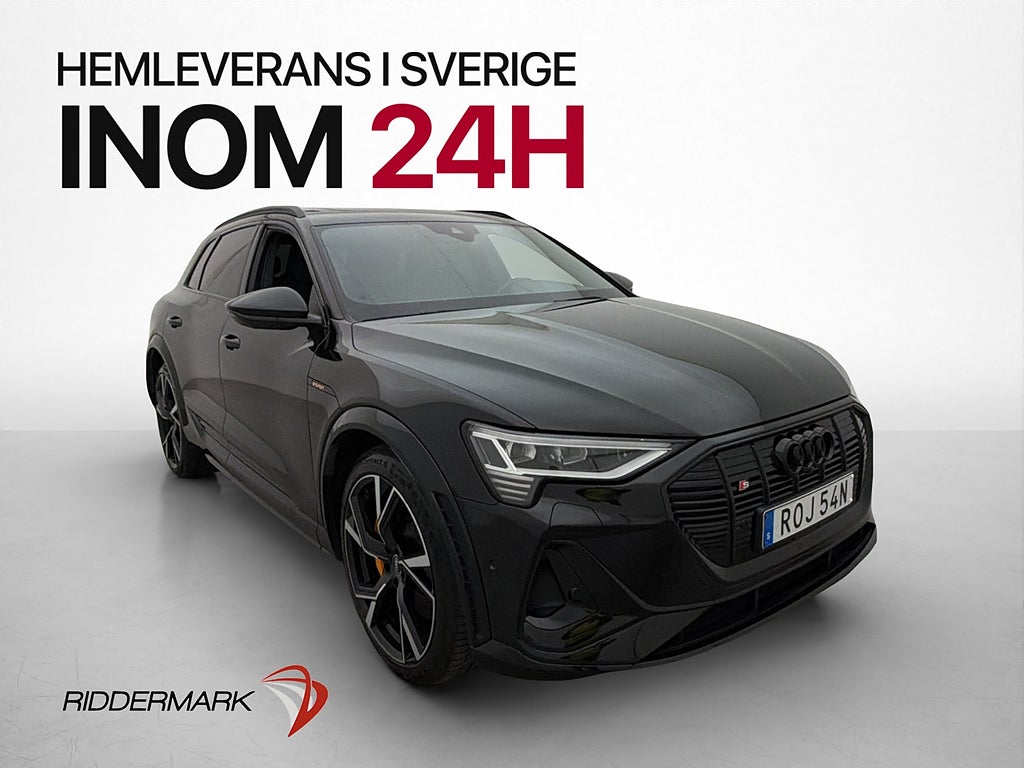 Audi e-tron S Q 503hk Pano B&O Navi 360° Värmare Skinn Drag