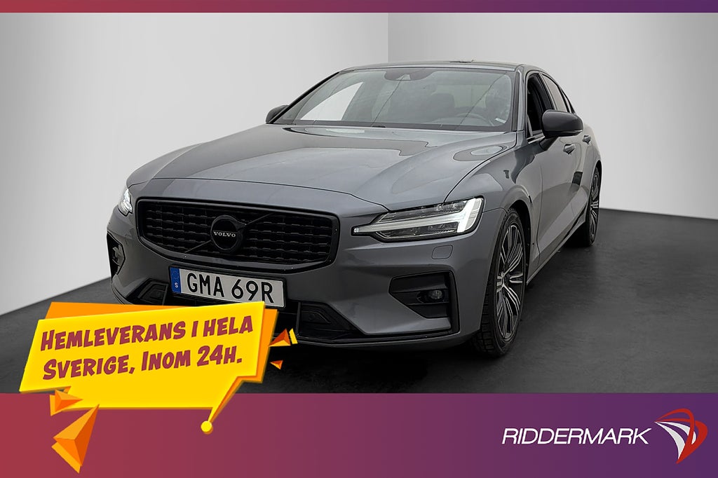 Volvo S60 T5 R-Design Värmare H/K Kamera Skinn BLIS CarPlay