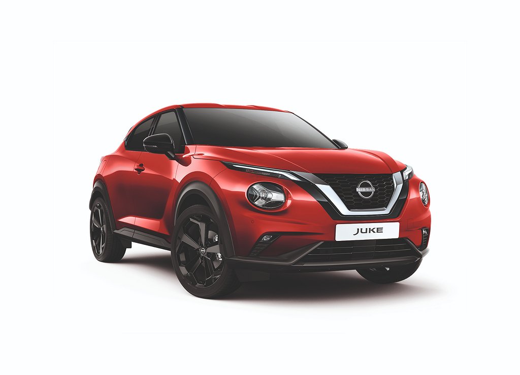 Nissan Juke Privatleasing ink service | Backamera