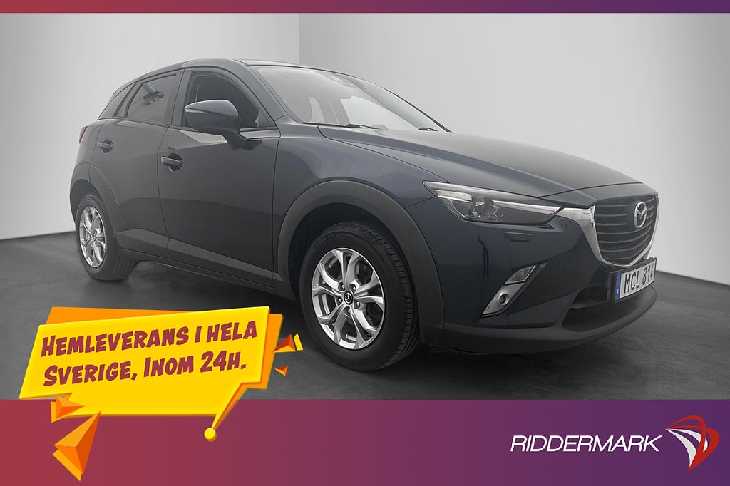 Mazda CX-3 2.0 120hk Vision Navi Sensorer Drag Farthållare