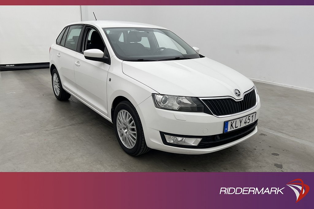 Skoda Rapid Spaceback Elegance M-Värm Sensorer Farthållare