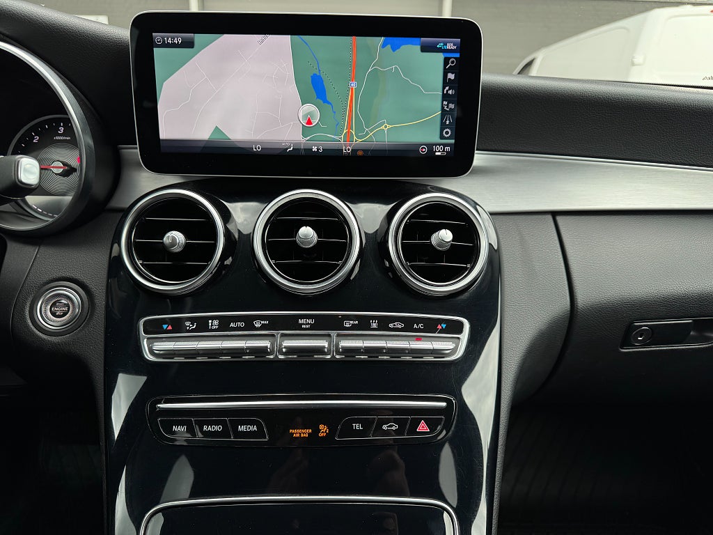Mercedes-Benz C 200 T d 9G-Tronic Avantgarde/Värmare/19"Tums-Ny servad - miniatyr 20