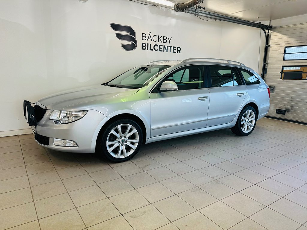 Skoda Superb Kombi 2.0 TDI 4x4 Euro 5/Drag/M-Värmare