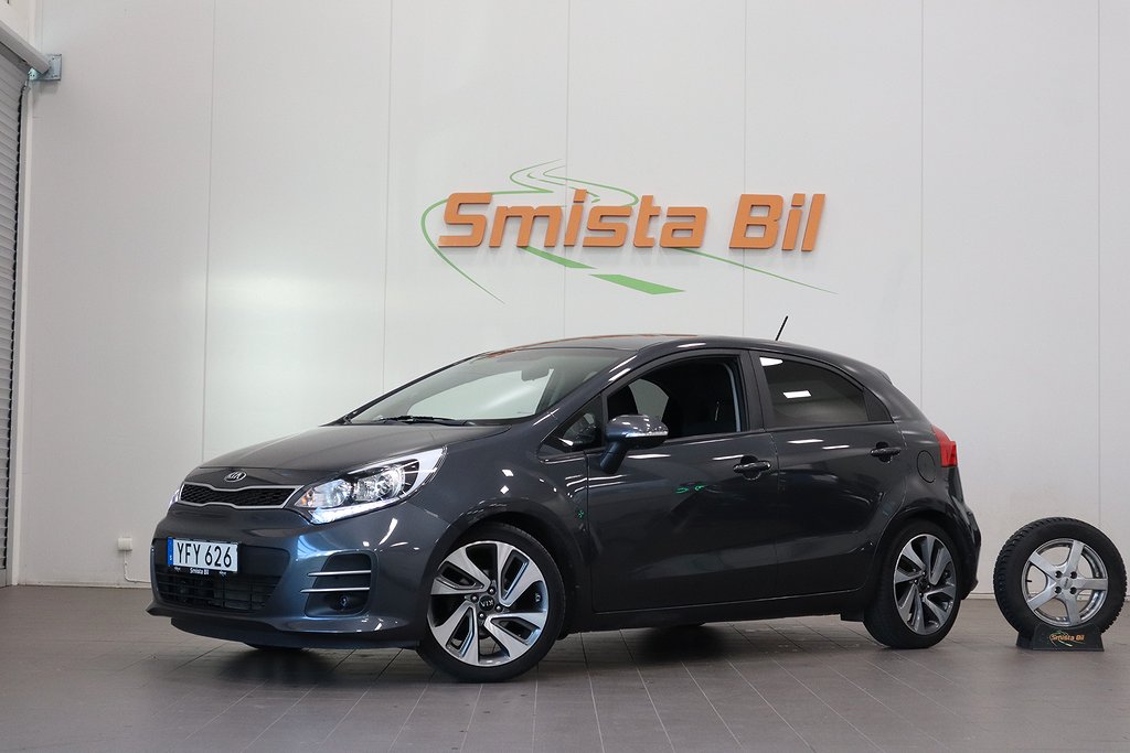 Kia Rio 1.2 GLS KAMERA NAVI LÅGA MIL 1 ÄGARE M-VÄRMARE 84hk