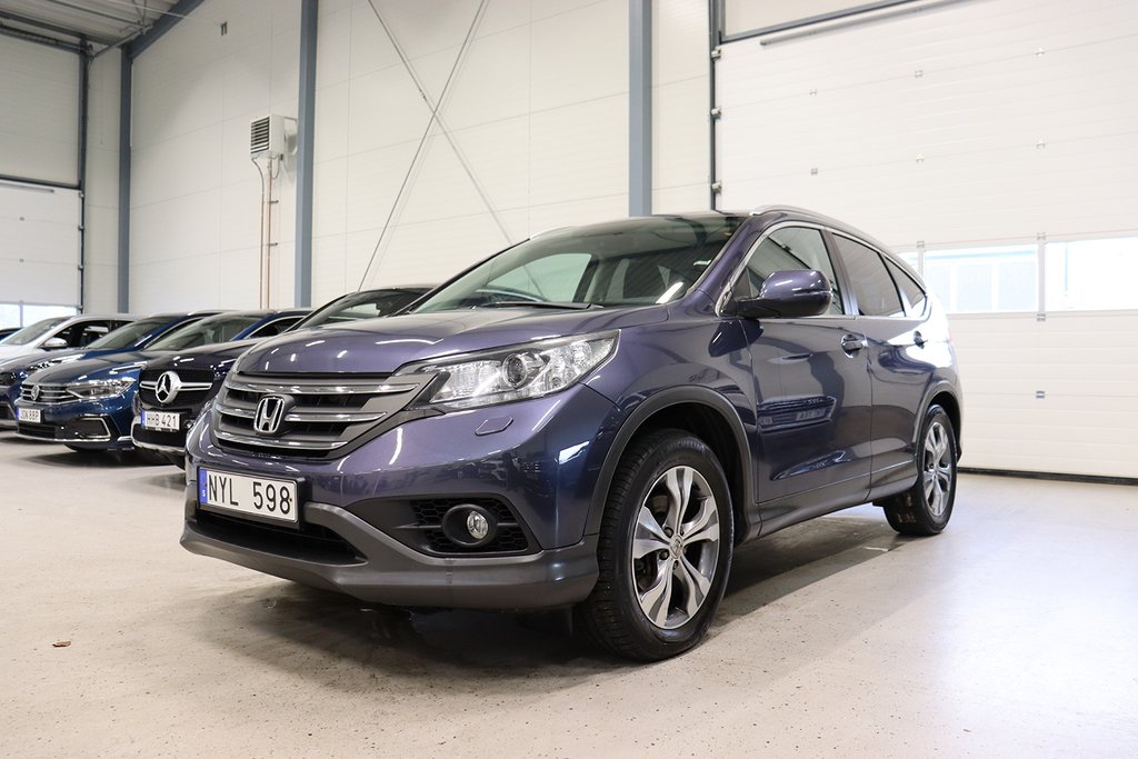 Honda CR-V 2.2 i-DTEC 4WD 1-Ägare Drag P-Sensorer 150hk