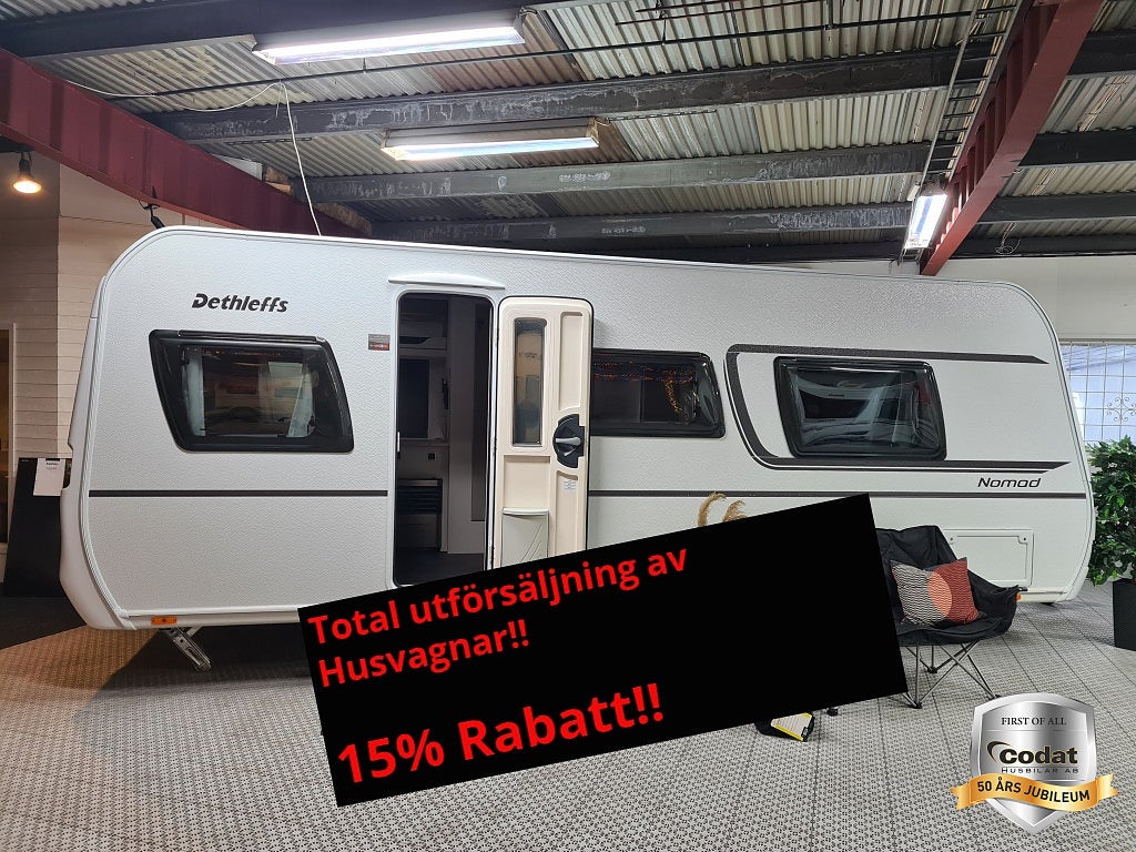 Dethleffs Nomad 530 DR utförsäljning 15% rabatt!*