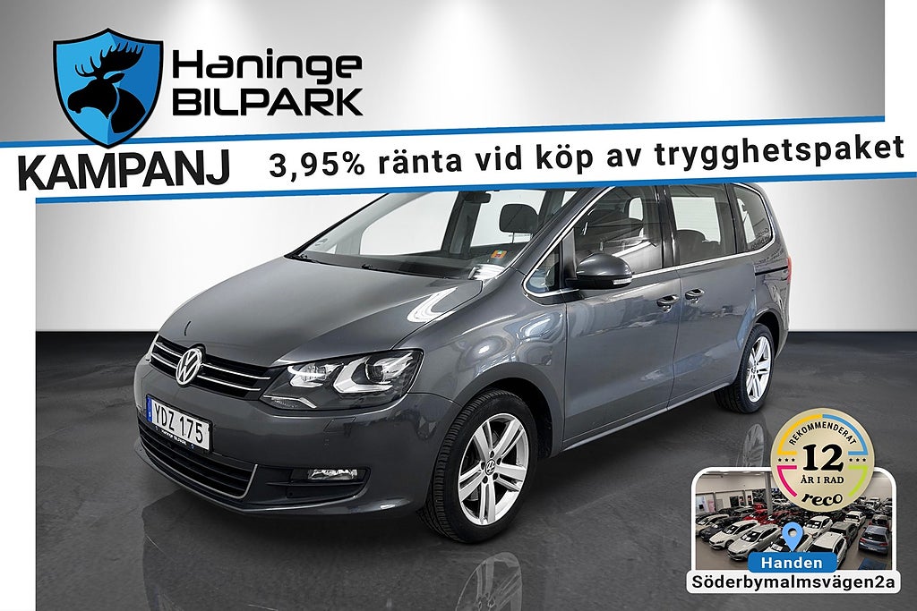 Volkswagen Sharan 2.0 TDI 4Motion/SUPERDEAL 3,95%/7-SITS/B-KAM/PANO/DRAG
