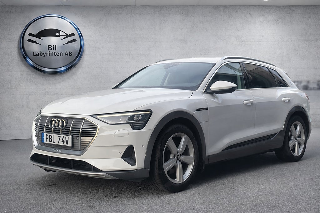 Audi E-Tron BATTERITESTAD 55 Quattro MOMSBIL Drag Assist Tour 