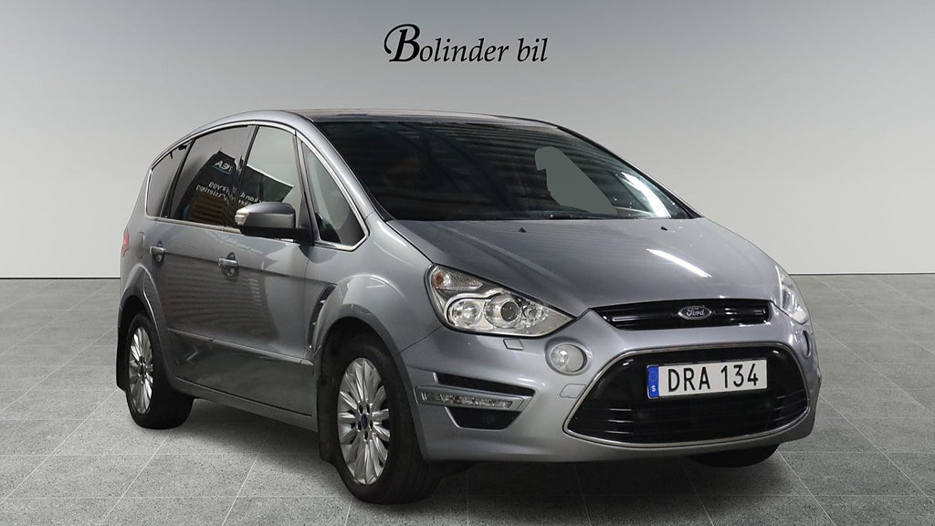 Ford S-Max 2.0 TDCi Powershift Business BES DRAG PANO KAMREMBYTT M-VÄRM