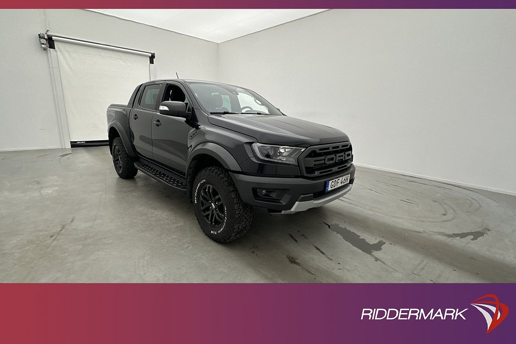 Ford ranger Raptor 213hk 4x4 Värmare CARPLAY Diff Drag Moms