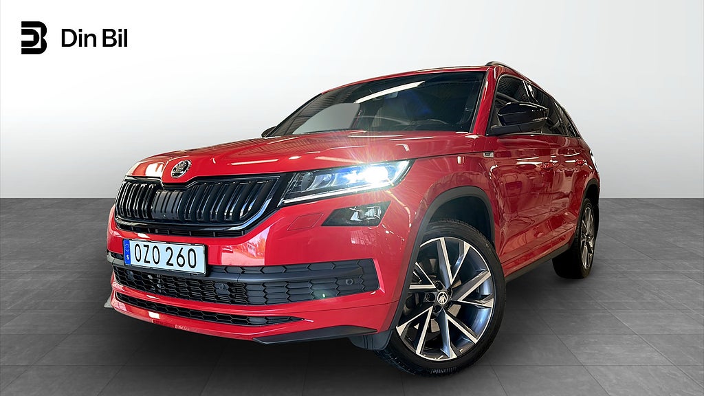 Skoda Kodiaq Sportline 2.0 TDI 190hk DSG / Drag&Värmare / Pano