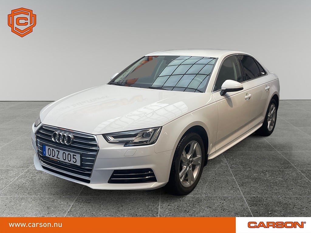 Audi A4 Sedan 2.0 TDI 150HK Proline PDC Bak Läder  0,36L/Milen!