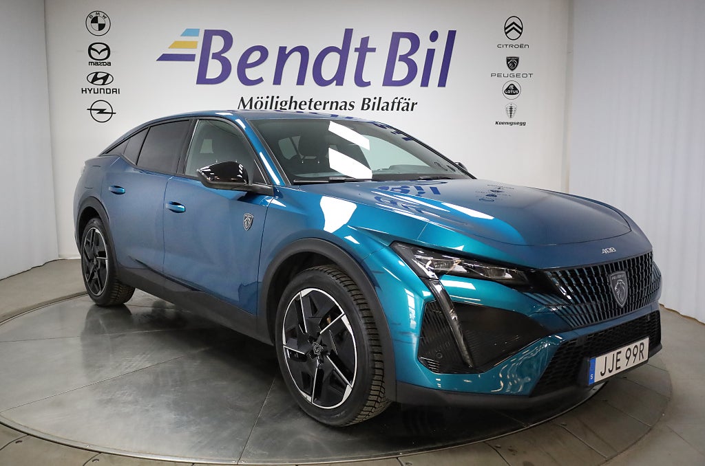 Peugeot 408 GT 1.2 PureTech 130 AUT / Adaptiv farthållare / Drag