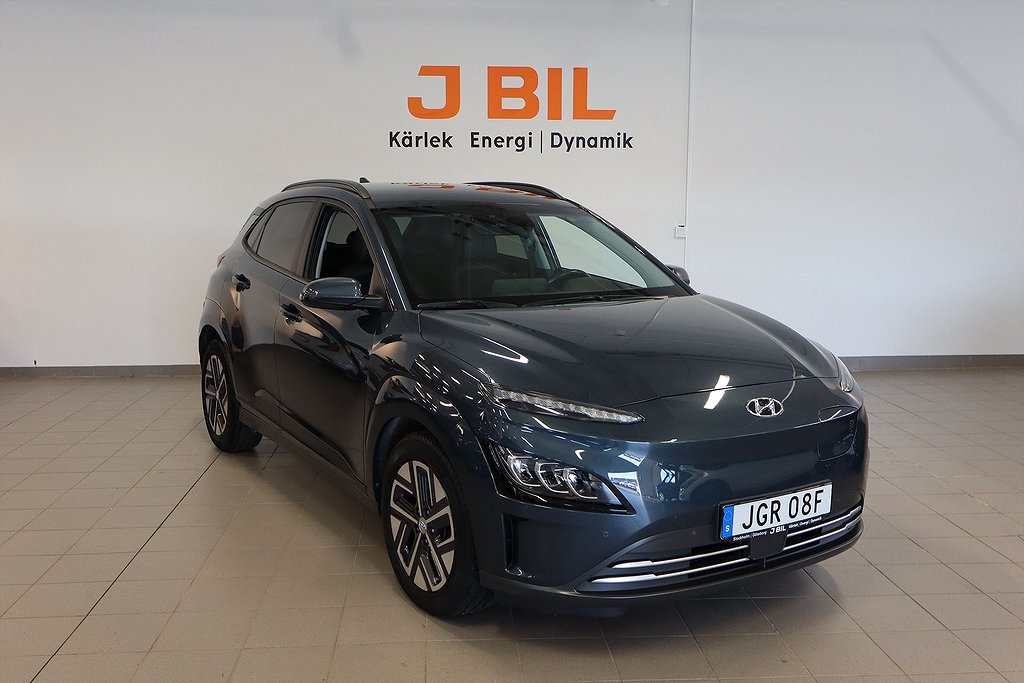 Hyundai Kona Essentil Electriv 64kWh 204hk Aut - BACKKAMERA