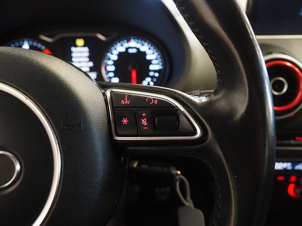 Audi A3 Sportback 2.0 TDI quattro 184hk S Tronic Navi Drag 2015