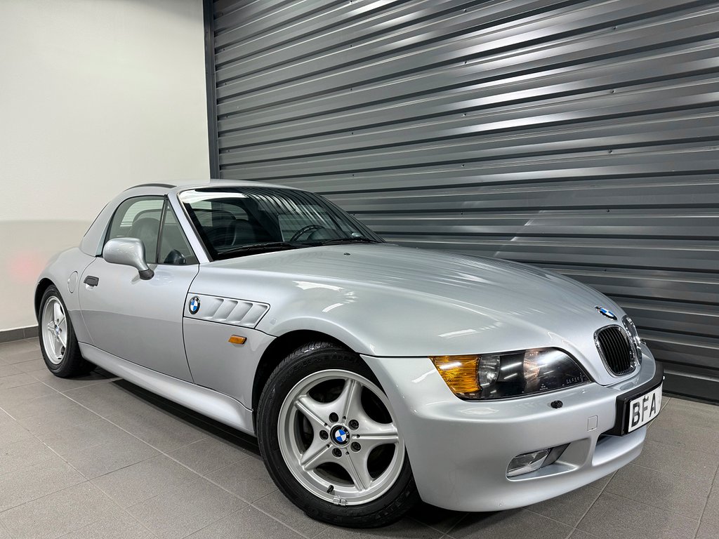 BMW Z3 1.8 Roadster / Nybes/ Svensksåld/ Hardtop/ Låga mil