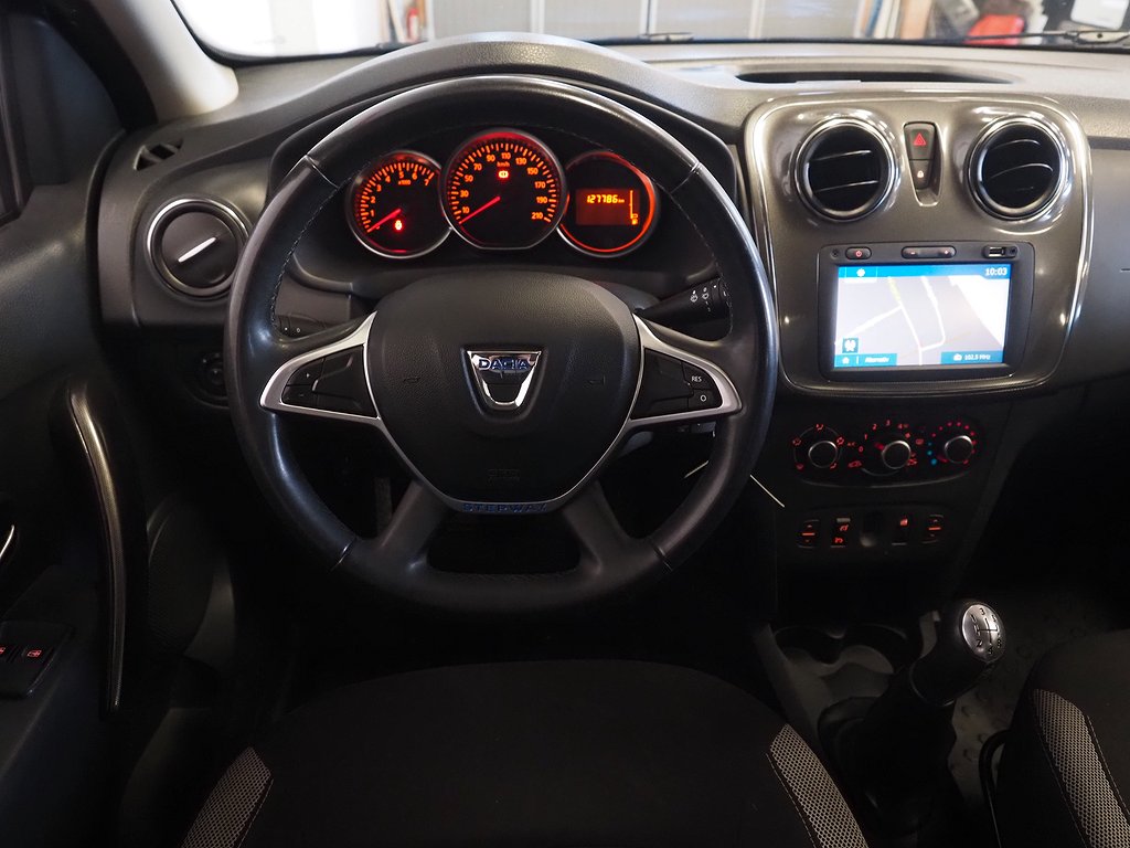 Dacia Sandero Stepway 0.9 TCe 90hk|Backkamera|Navi|Drag| 2017