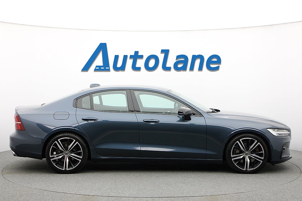 Volvo S60 T5 R-Design, B-Kamera, Skinn, Carplay, 20", 250hk