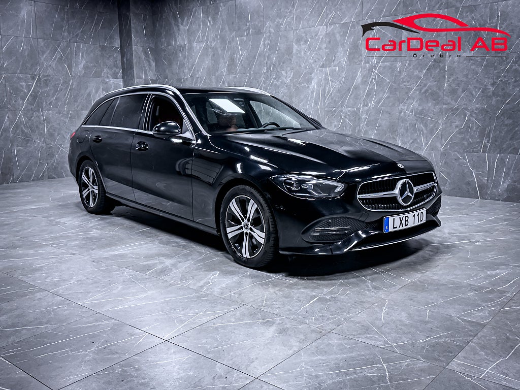 Mercedes-Benz C 220 d 220 T d 9G-Tronic Avantgarde Läder Ambient Kamera Drag