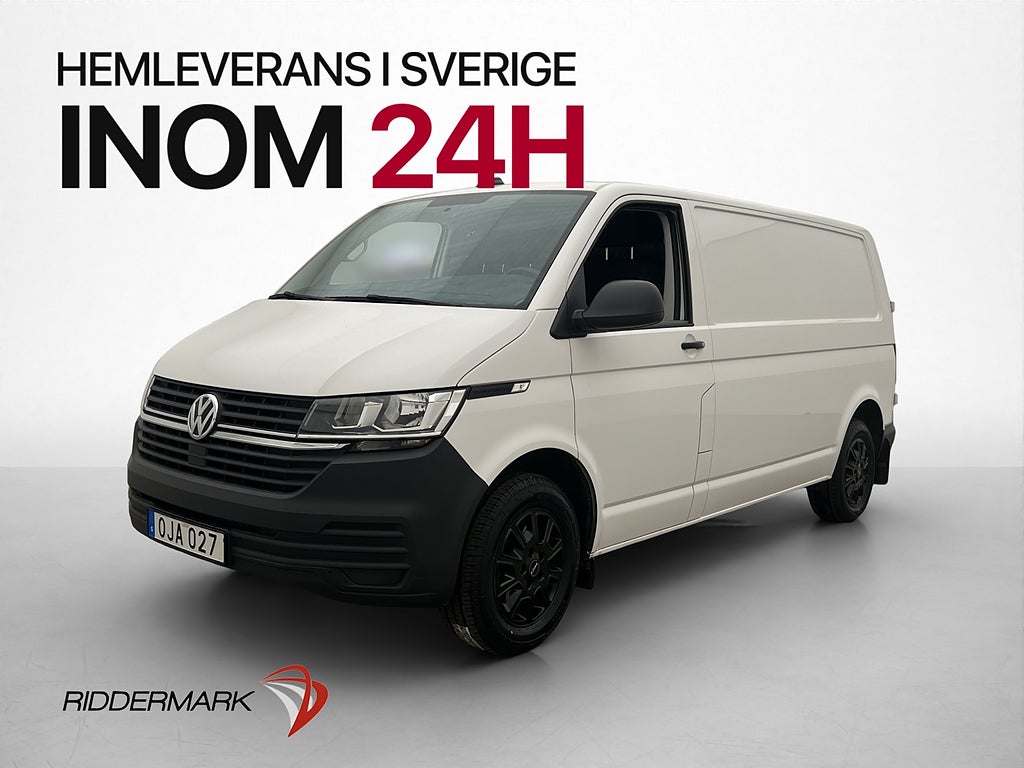 Volkswagen Transporter L2 Värmare PDC Drag CARPLAY MOMS